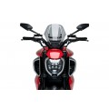 PUIG New Generation Adjustable Touring Windscreen for Ducati Diavel V4 PUIG New Generation Adjustable Touring Windscreen for Ducati Diavel V4